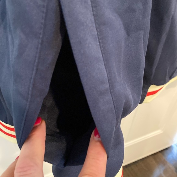 Victorious Retro Style Tracksuit Jacket Navy Blue w/White and Red Trim Size 3XL - Picture 7 of 13